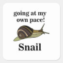 Recherche de limace autocollants Gastropode