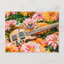 Recherche de guitare basse cartes postales Musique