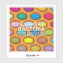 Zoek naar bacteriën stickers Wetenschap