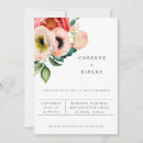 Recherche de composition florale invitations Aquarelle