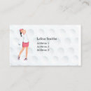 Recherche de golfeurs cartes visite Affaires