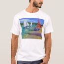 Zoek naar zeilboten tshirts Rood