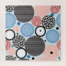 Recherche de motif de rayure puzzles Blanc