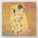 Recherche de klimt gustav dessous de verres Baiser