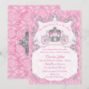 Recherche de princesse cartes baby shower fille invitations Vintage