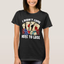 Zoek naar retro gokken tshirts Poker