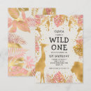 Recherche de singe de fille invitations Moderne