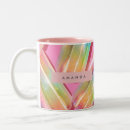 Recherche de rêve tasses Monogramme
