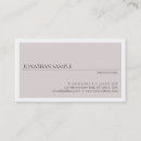 Recherche de style cartes visite Élégant