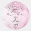 Recherche de princesses autocollants Anniversaire