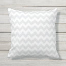 Recherche de zigzag gris coussins Blanc