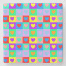 Recherche de pop art dessous de verres Coloré