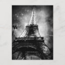 Recherche de tour eiffel noir et blanc cartes postales Français