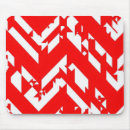 Recherche de motifs zigzag tapis souris Blanc