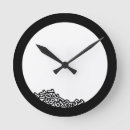 Recherche de nombres drôles horloges Noir