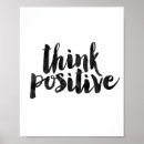 Recherche de pensées positives posters Inspiration
