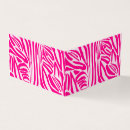Zoek naar roze zebra visitekaartjes Zebraprint