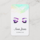 Recherche de clignotant cartes visite Sourcils