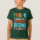 Recherche de pre k tshirts Retour à l'école
