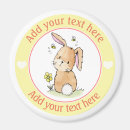 Recherche de pâques de lapin magnets Nature