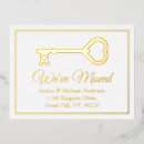 Recherche de clé invitations Changement d'adresse