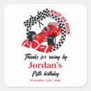 Zoek naar rode raceauto stickers Race over