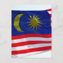 Recherche de drapeau de la malaisie cartes postales Travel