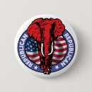 Zoek naar republikeinse partij buttons Rood