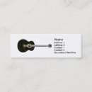 Recherche de guitare noire cartes visite Instruments