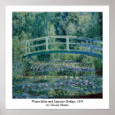 Zoek naar monet japanse brug posters Water