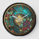 Recherche de vitrail horloges Abstrait