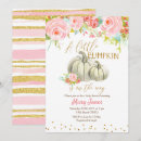 Recherche de pink gold floral baby shower invitations Rose