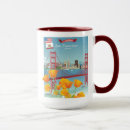 Recherche de horizon de san francisco tasses Golden gate bridge