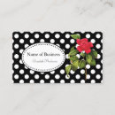 Recherche de fleurs rouges cartes visite Customer