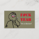 Recherche de médical drôle cartes visite Doctor