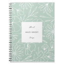 Recherche de motifs floraux carnets Minimaliste