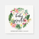 Recherche de fleurs tropicales serviettes Verdure
