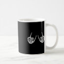 Recherche de rock tasses Squelette