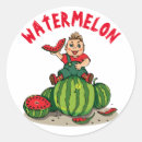 Zoek naar grappige watermeloen stickers Zomer
