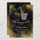 Zoek naar champagne gold invitations Verjaardagsfeest
