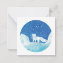 Recherche de renard arctique vœux cartes Neige