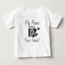 Recherche de paix bébé tshirts Coeur
