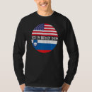 Recherche de drapeau slovène tshirts Américain
