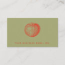 Recherche de pommes rouges cartes visite Pomme rouge