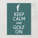 Recherche de joueur golf cartes postales Sports