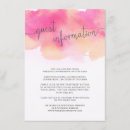 Zoek naar wedding menu uitnodigingen Roze