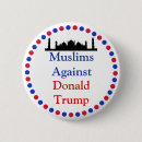 Zoek naar moslims buttons Politiek