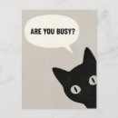 Recherche de chats drôles cartes postales Amoureux des chats