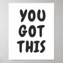 Recherche de motivation design posters Noir et blanc