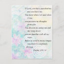 Recherche de psaume 139 cartes postales Bible